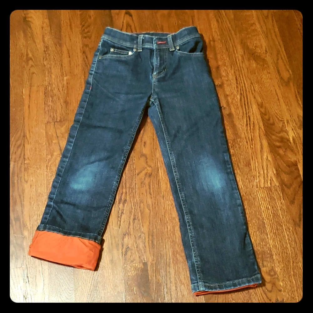 Boys Jeans Lined - Size 6x-7